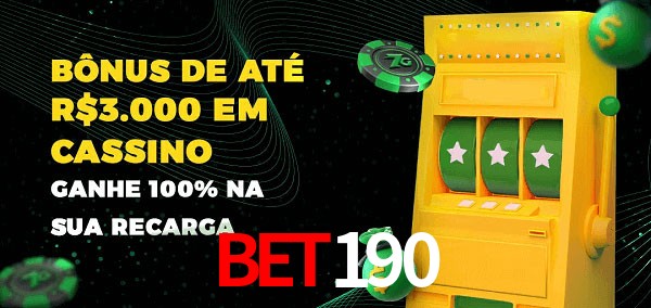 bet190 melhor bônus de depósito